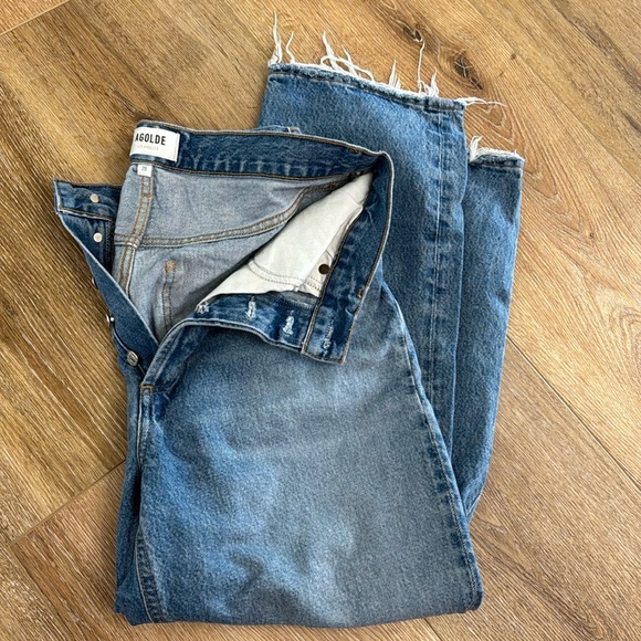 AGOLDE 90's Crop in Bound - Picture 5 of 6